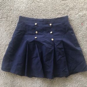 Navy sailor skirt